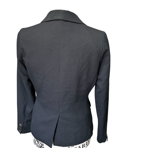 BB Dakota Black 2 Button Front Blazer Sz 6 - Picture 3 of 10